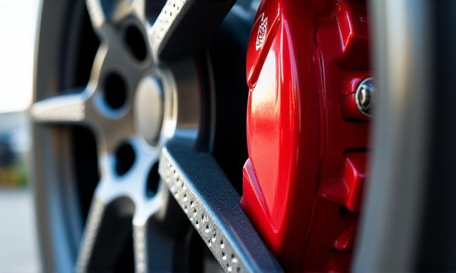 Hoogwaardige remklauwen en geventileerde remschijven